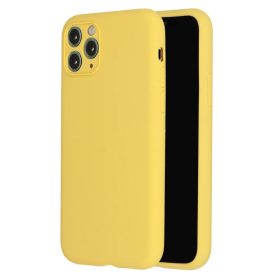 iPhone 12 Pro Max Vennus szilikon Lite tok citromsárga