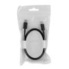 USB Type-C - USB Type-C 1m fekete - Gyorstöltés-5900217320616 2 kép