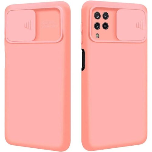 Samsung A22 4G Nexeri Szilikon tok kameralencse védővel barack-5904161114185 1 kép