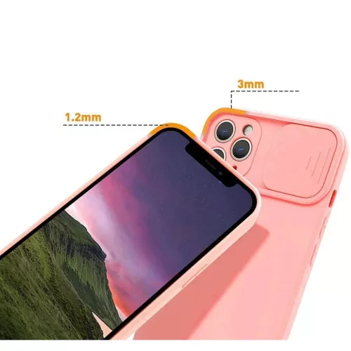 Samsung A22 4G Nexeri Szilikon tok kameralencse védővel barack-5904161114185 6 kép
