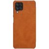 Samsung Galaxy A22 4G Nillkin Qin bőr fliptok barna-6902048222267 4 kép