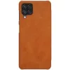 Samsung Galaxy A22 4G Nillkin Qin bőr fliptok barna-6902048222267 4 kép
