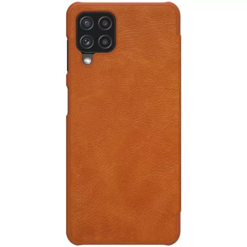 Samsung Galaxy A22 4G Nillkin Qin bőr fliptok barna-6902048222267 4 kép