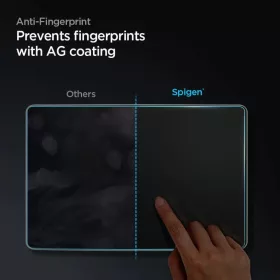 Tesla Model Y / 3 Spigen Glas.TR EZ Fit kijelzővédő üvegfólia + f-8809710750210 1 kép