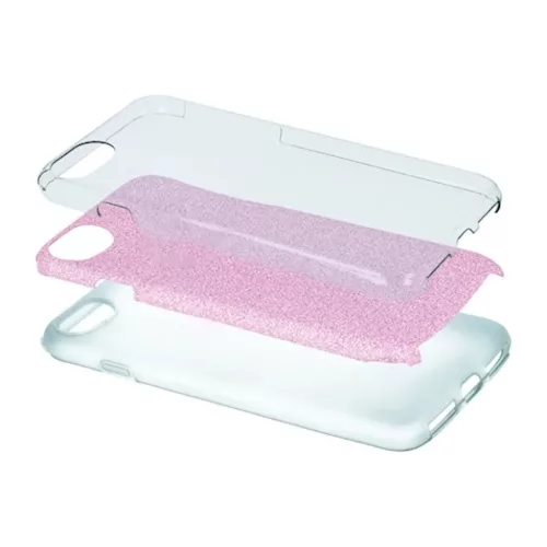 iPhone Pro 13 6.1'' Shining flitteres tok pink-5900495933164 4 kép