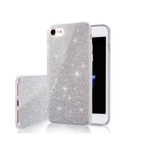 iPhone 13 Pro Max 6.7'' Shining flitteres tok ezüst-5900495933096 7 kép
