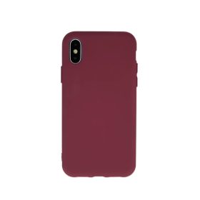 iPhone 13 6.1'' Matt TPU tok burgundy-5900495931924 2 kép