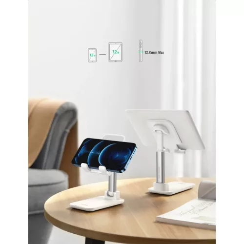 Ugreen Összecsukható telefontartó fehér (LP373)-6957303824342 5 kép