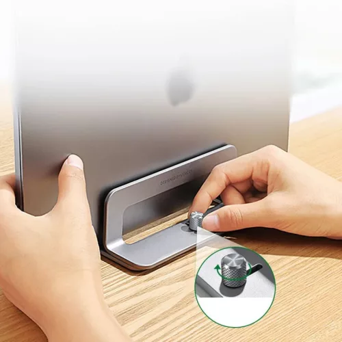 Ugreen LP258 hordozható laptop tartó állvány szürke (20471)-6957303824717 7 kép
