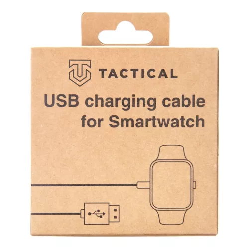 Samsung SM-R375 Galaxy Fit e Tactical USB töltő kábel fekete-8596311098888 1 kép