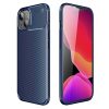 iPhone 13 Armored szénszál mintájú TPU tok kék-5904161114338 1 kép