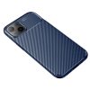 iPhone 13 Armored szénszál mintájú TPU tok kék-5904161114338 2 kép