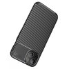 iPhone 13 Armored szénszál mintájú TPU tok kék-5904161114338 4 kép
