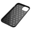 iPhone 13 Armored szénszál mintájú TPU tok kék-5904161114338 7 kép