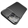 iPhone 13 Pro Max Armored szénszál mintájú TPU tok fekete-5904161114369 3 kép