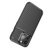 iPhone 13 Pro Max Armored szénszál mintájú TPU tok fekete-5904161114369 5 kép