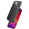 iPhone 13 Pro Max Armored szénszál mintájú TPU tok kék-5904161114376 4 kép