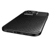 iPhone 13 Pro Max Armored szénszál mintájú TPU tok kék-5904161114376 5 kép