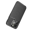 iPhone 13 Pro Max Armored szénszál mintájú TPU tok kék-5904161114376 7 kép