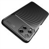 Samsung Galaxy A22 4G Armored szénszál mintájú TPU tok fekete-5904161114284 3 kép