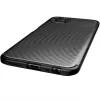 Samsung Galaxy A22 4G Armored szénszál mintájú TPU tok fekete-5904161114284 4 kép