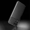 Samsung Galaxy A22 4G Armored szénszál mintájú TPU tok fekete-5904161114284 10 kép