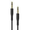 Borofone BL1 3.5mm - 3.5mm audio mini jack kábel 1m fehér-6957531080022 5 kép