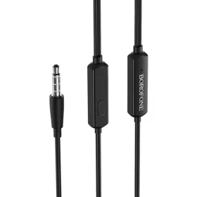 Borofone BM36 Vezetékes fülhallgató 3.5mm jack fekete-6931474716873 1 kép