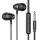 Borofone BM57 Platinum Vezetékes fülhallgató 3.5mm jack fekete