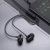 Borofone BM57 Platinum Vezetékes fülhallgató 3.5mm jack fekete-6931474739216 2 kép