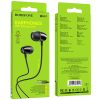 Borofone BM57 Platinum Vezetékes fülhallgató 3.5mm jack fekete-6931474739216 3 kép