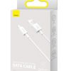 Baseus CAMYS-02 Superior Fast töltő kábel Micro USB 2A 1m fehér-6953156208490 3 kép