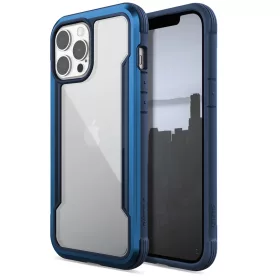   iPhone 13 Pro Max alumínium tok kék X-Doria Raptic Shield Pro