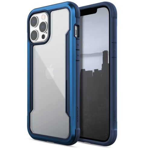iPhone 13 Pro Max alumínium tok kék X-Doria Raptic Shield Pro-6950941472616 10 kép