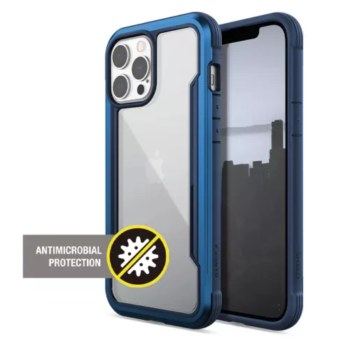 iPhone 13 Pro Max alumínium tok kék X-Doria Raptic Shield Pro-6950941472616 4 kép