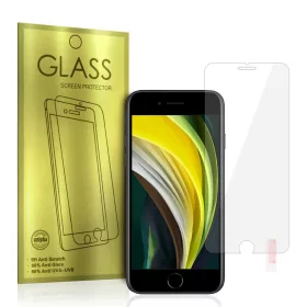   iPhone 7/ 8 / SE 2020 / SE 2022 Glass Gold kijelzővédő üvegfólia