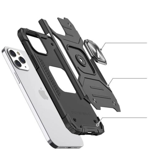iPhone 13 Wozinsky Ring Armor Case Kickstand telefontok piros-9111201944763 1 kép