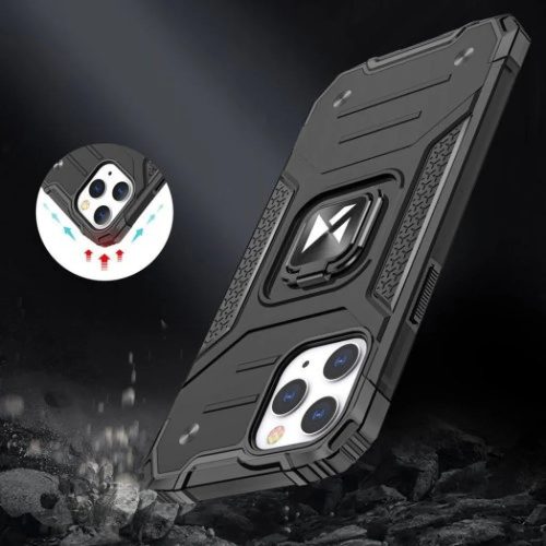 iPhone 13 Wozinsky Ring Armor Case Kickstand telefontok piros-9111201944763 6 kép