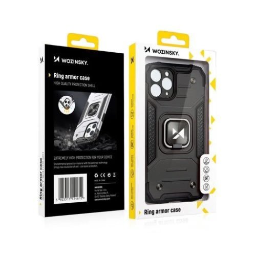 iPhone 13 Wozinsky Ring Armor Case Kickstand telefontok piros-9111201944763 7 kép