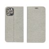Samsung Galaxy A22 4G Forcell Luna Silver fliptok ezüst-5903396118296 3 kép