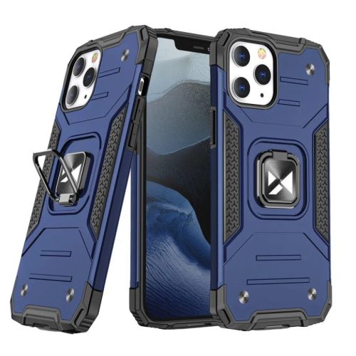 iPhone 13 mini Wozinsky Ring Armor Case Kickstand telefontok kék-9111201944848 3 kép