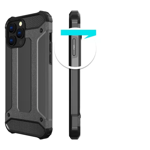 iPhone 13 Pro Hybrid Armor tok kék-9145576212387 2 kép