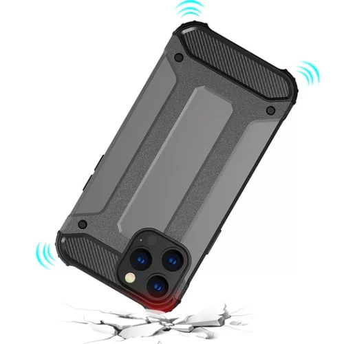 iPhone 13 Pro Hybrid Armor tok kék-9145576212387 6 kép