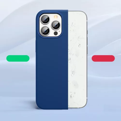 iPhone 13 Pro Ugreen Protective Soft flexibilis szilikon tok kék-6957303886760 4 kép