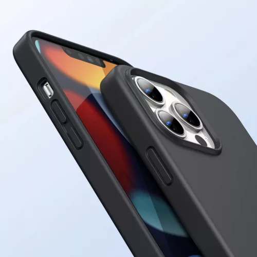 iPhone 13 Pro Max Ugreen Protective Soft flexibilis szilikon tok feket-6957303886777 3 kép
