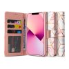 iPhone 13 Pro Max Tech-Protect Wallet fliptok Márvány mintás-6216990212840 10 kép