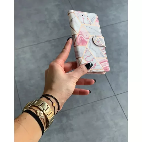 iPhone 13 Pro Max Tech-Protect Wallet fliptok Márvány mintás-6216990212840 7 kép