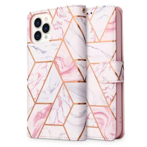 iPhone 13 Pro Max Tech-Protect Wallet fliptok Márvány mintás-6216990212840 8 kép
