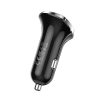 Borofone BZ15 Univerzális autós töltő LCD 2.4A 2x USB + Lightning -6931474737663 2 kép