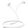 Borofone BM20 Collar vezetékes fülhallgató fehér jack 3.5mm-6957531088622 1 kép